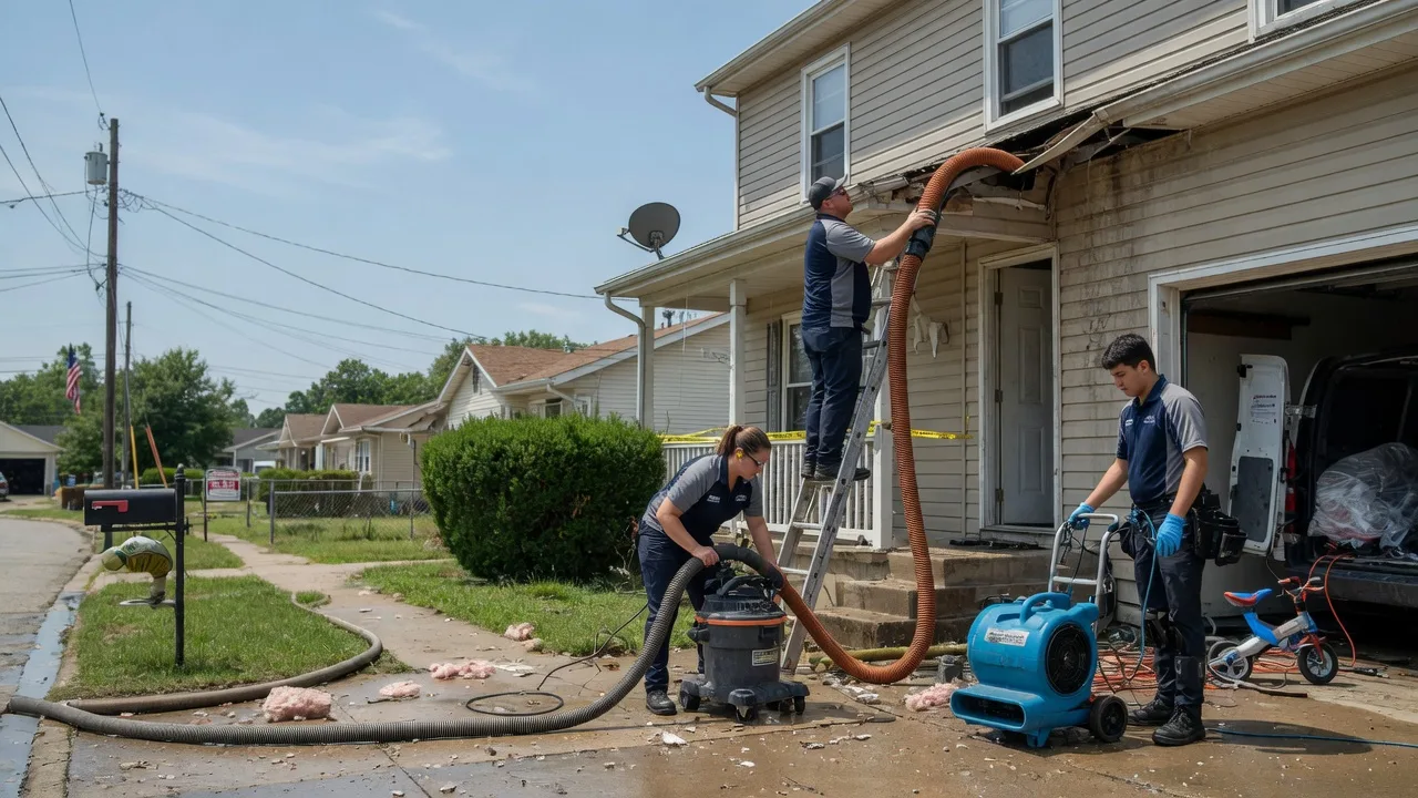 Water Damage Restoration in Kingston, OH near me